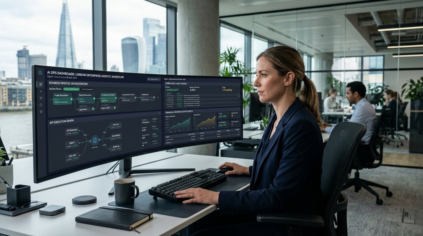 Beyond Chatbots: How UK SMEs Are Deploying Agentic AI to Automate Complex Business Operations - Enterprise Operations Center in London